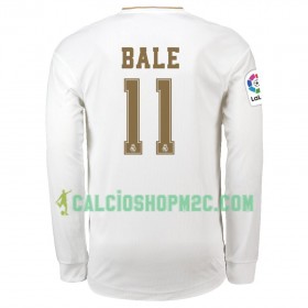 Real Madrid Gareth Bale 11 Maglia Prima 2019/2020 Manica Lunga